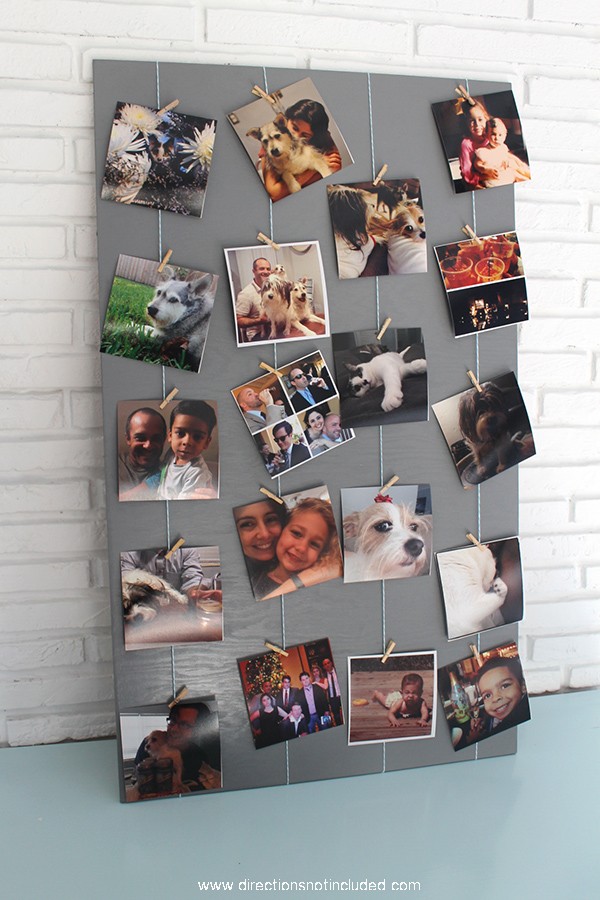 DIY Instagram Photo Display - Directions Not Included