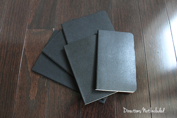 diy inspirational quote notebooks | Directions Not Include